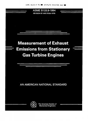 Measurement of exhaust emissions from stationary gas turbine engines