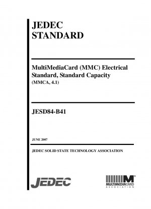 MultiMediaCard (MMC) Electrical Standard, Standard Capacity (MMCA, 4.1)