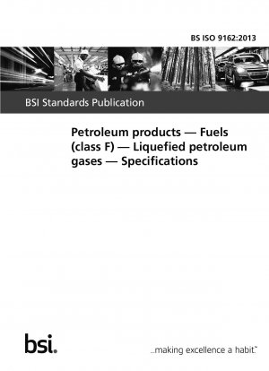 Petroleum products. Fuels (class F). Liquefied petroleum gases. Specifications