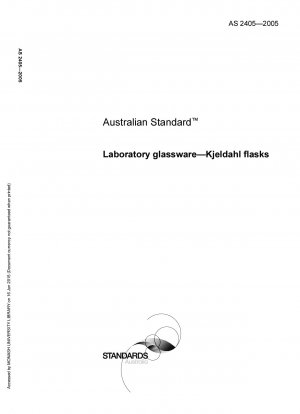 Laboratory glassware - Kjeldahl flasks