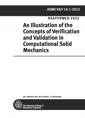 An Illustration of the Concepts of Verification and Validation in Computational Solid Mechanics