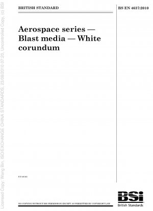 Aerospace series - Blast media - White corundum
