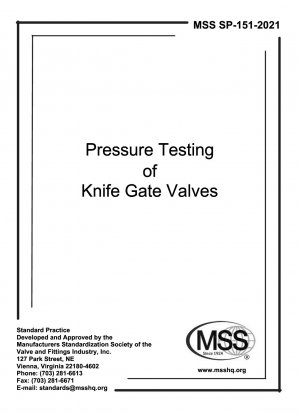 Pressure Testing of Knife Gate Valves