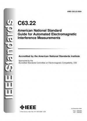 American National Standard Guide for Automated Electromagnetic Interference Measurements