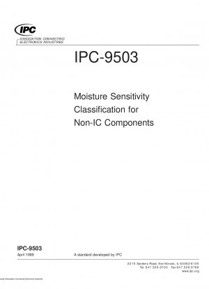 Moisture Sensitivity Classification for Non-IC Components