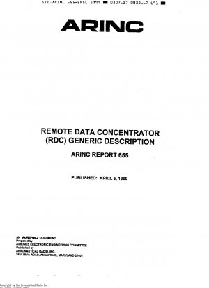 Remote Data Concentrator (RDC) Generic Description