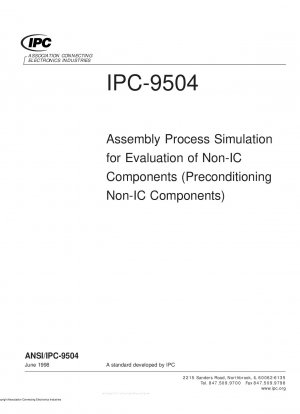 Assembly Process Simulation for Evaluation of Non-IC Components (Preconditioning Non-IC Components)