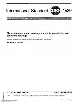Chromate conversion coatings on electroplated zinc and cadmium coatings