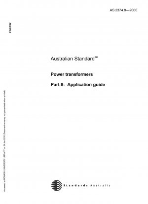 Power transformers - Application guide