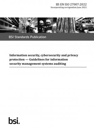 Information security, cybersecurity and privacy protection. Guidelines for information security management systems auditing