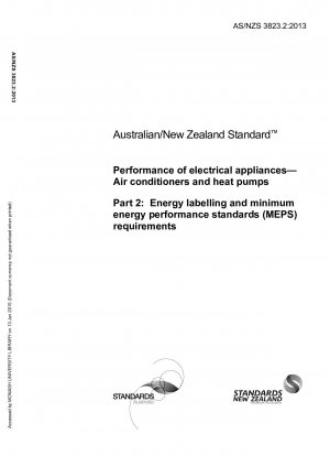 Appliance Performance Air Conditioners and Heat Pumps Energy Labeling and Minimum Energy Performance Standards (MEPS) Requirements