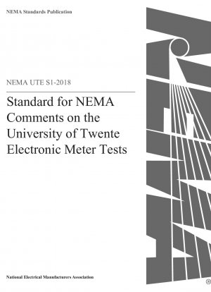 NEMA Comments on the University of Twente Electronic Meter Tests