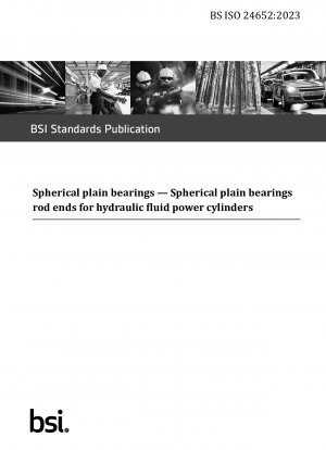 Spherical plain bearings. Spherical plain bearings rod ends for hydraulic fluid power cylinders