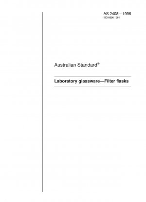 Laboratory glassware - Filter flasks