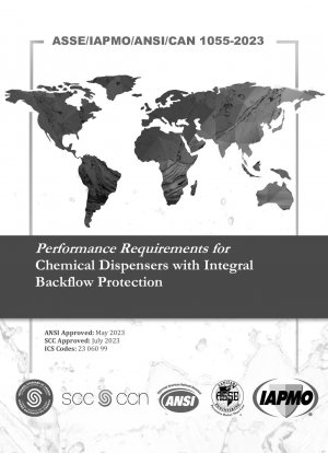Performance Requirements for Chemical Dispensers with Integral Backflow Protection