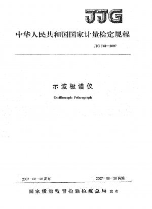 Oscilloscopic Polarograph