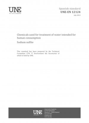 Chemicals used for treatment of water intended for human consumption - Sodium sulfite