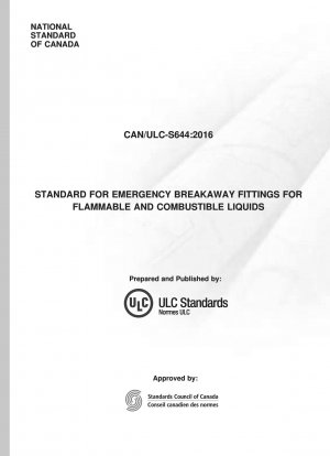 STANDARD FOR EMERGENCY BREAKAWAY FITTINGS FOR FLAMMABLE AND COMBUSTIBLE LIQUIDS