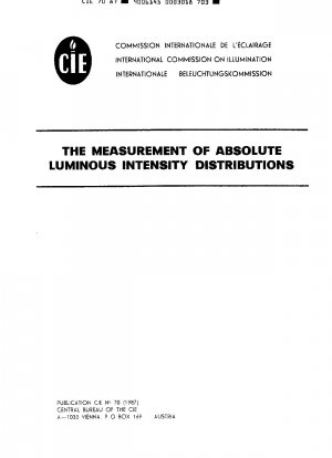 Measurement of Absolute Luminous Intensity Distributions (E)