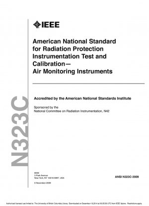 Radiation Protection Instrumentation Test and Calibration - Air Monitoring Instruments