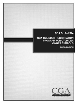CGA cylinder registration program for cylinder owner symbols