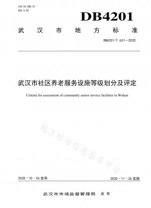 Classification and evaluation of community elderly care service facilities in Wuhan