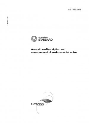 Acoustics — Description and measurement of environmental noise