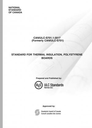 STANDARD FOR THERMAL INSULATION, POLYSTYRENE BOARDS