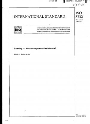 Banking; key management (wholesale)