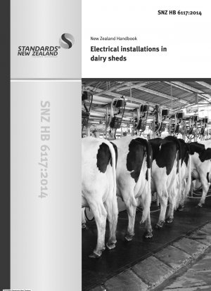 Electrical installations in dairy sheds