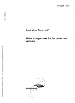 Water storage tanks for fire protection systems