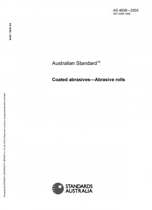 Coated abrasives - Abrasive rolls