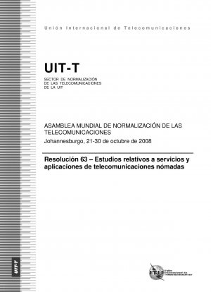 Studies regarding nomadic telecommunication services and applications