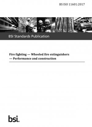 Fire fighting. Wheeled fire extinguishers. Performance and construction