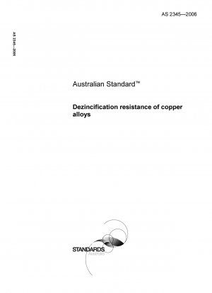 Dezincification resistance of copper alloys
