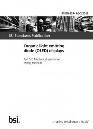 Organic light emitting diode (OLED) displays. Mechanical endurance testing methods
