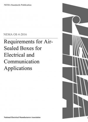 Requirements for Air- Sealed Boxes for Electrical and Communication Applications
