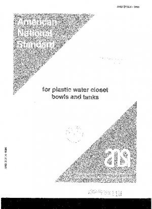 Plastic water closet bowls and tanks