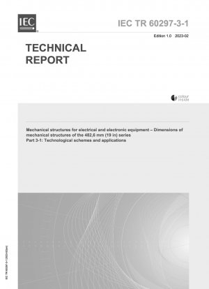 Mechanical structures for electrical and electronic equipment - Dimensions of mechanical structures of the 482,6 mm (19 in) series - Part 3-1: Technological schemes and applications