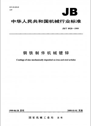 Coatings of zinc mechanically deposited on iron and steel articles