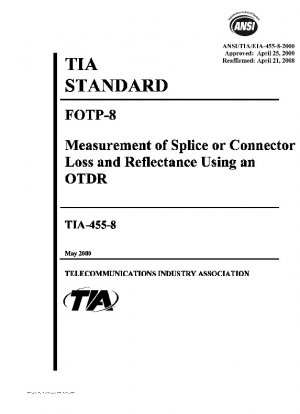 FOTP-80 Measuring Cutoff Wavelength of Uncabled Single-Mode Fiber by Transmitted Power