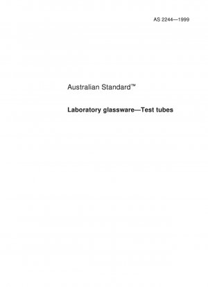 Laboratory glassware - Test tubes