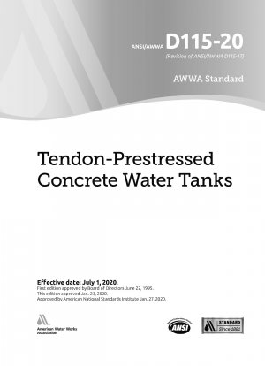 Tendon-Prestressed Concrete Water Tanks
