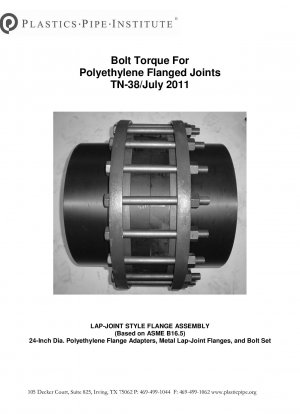 Bolt Torque For Polyethylene Flanged Joints