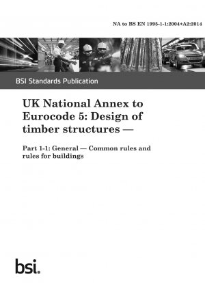 Eurocode 5 : Design of timber structures — Part 1 - 1 : General — Common rules and rules for buildings