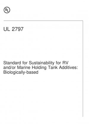 Sustainability for RV and/or Marine Holding Tank Additives: Biologically-based