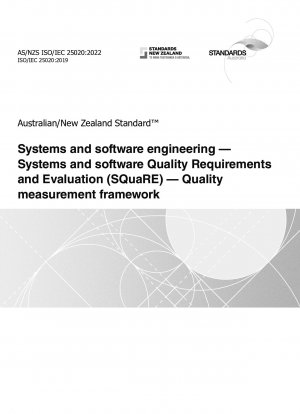 Systems and software engineering — Systems and software Quality Requirements and Evaluation (SQuaRE) — Quality measurement framework