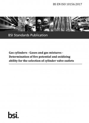 Gas cylinders. Gases and gas mixtures. Determination of fire potential and oxidizing ability for the selection of cylinder valve outlets