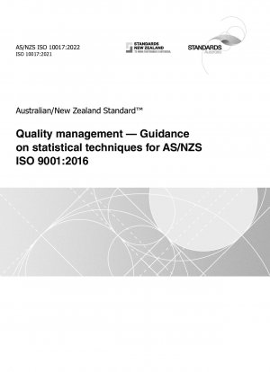 Quality management — Guidance on statistical techniques for AS/NZS ISO 9001:2016