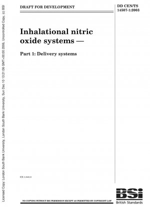 Inhalational nitric oxide systems. Delivery systems